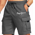 Men's Cargo Shorts Summer Letter Print Casual for Outdoor | SAMAG