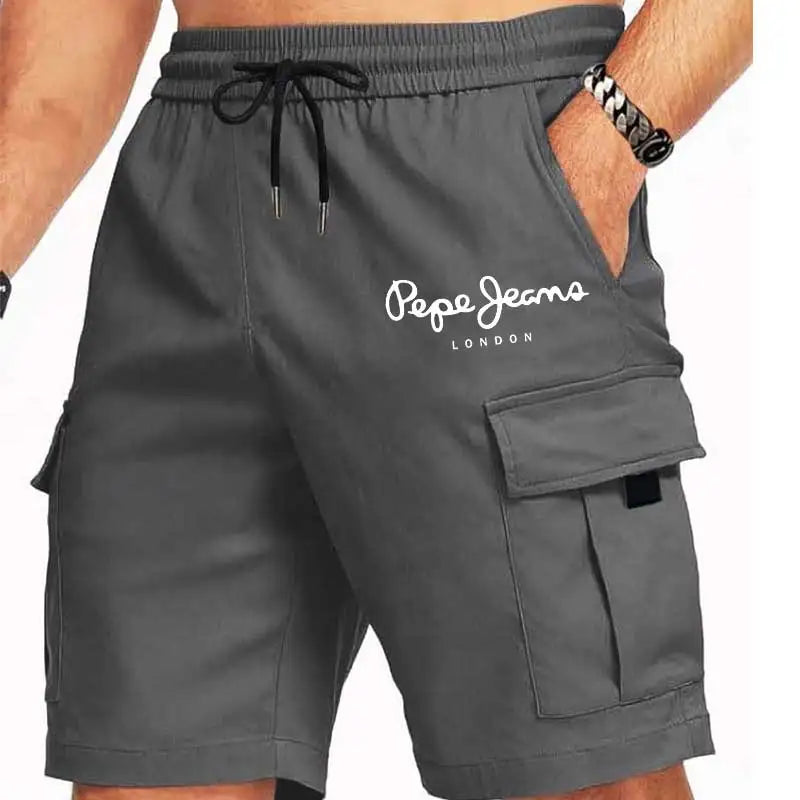 Men's Cargo Shorts Summer Letter Print Casual for Outdoor | SAMAG