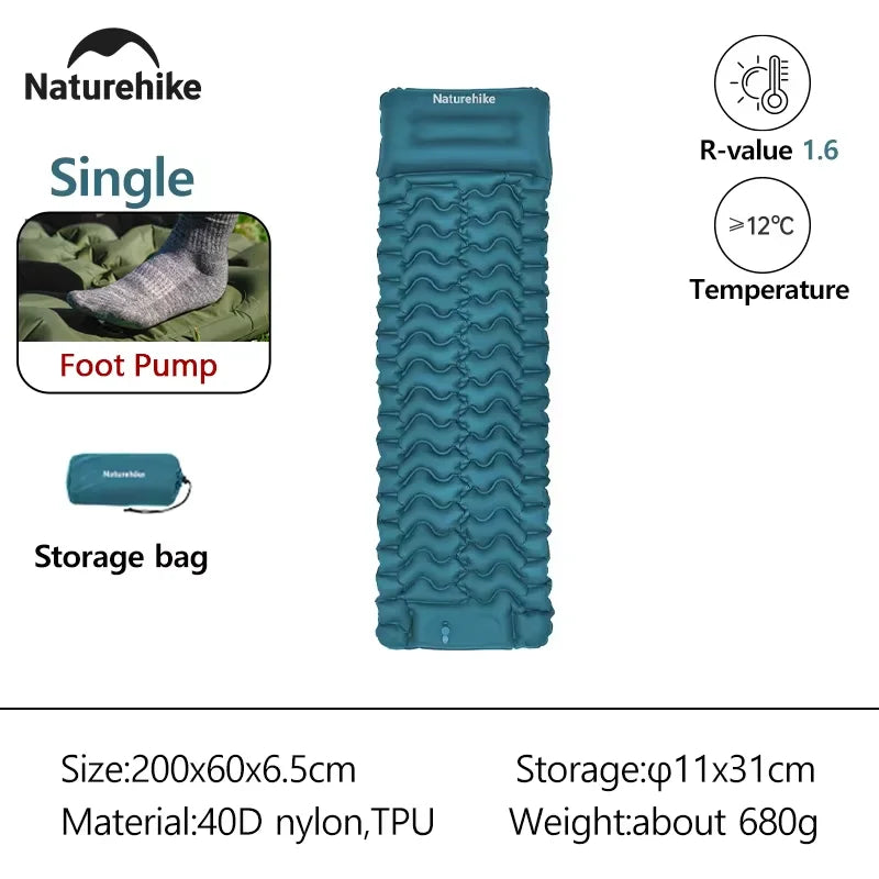Naturehike FC10 FC01 Inflatable Mattress Air Camping Mat - View 16 | SAMAG