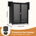 3 - Tier Kitchen Countertop Cabinet with Double Door Drainer with Chopstick Baskets Organizer - View 6 | SAMAG