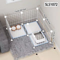 Dog Pen Indoor Fence Small Medium Dog Teddy Home Isolation Door Fence Pet Guardrail Cat Cage Rabbit Cage