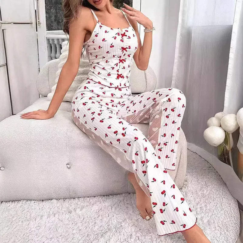 2-Piece Women's Sexy Transparent Mesh Lace Set | SAMAG