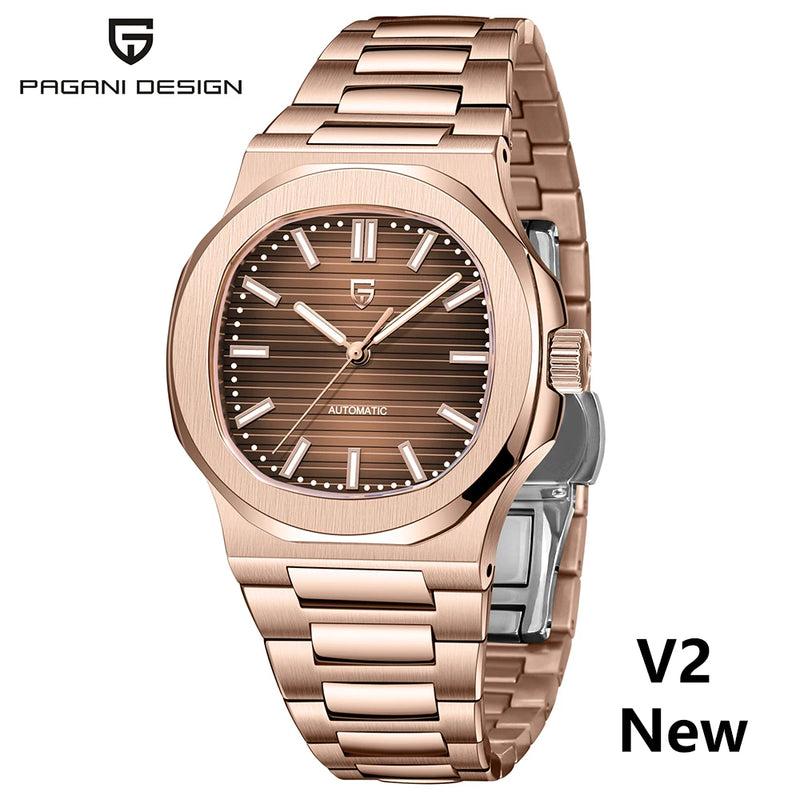 2026 New PAGANI DESIGN 40MM Men's Watches Luxury Automatic Watch For Men Mechanical WristWatch Stainless Steel Sapphire glass