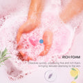 Bath Salt Lasting Fragrance Aromatherapy Floral Scent Exfoliating Moisture Body Wash Cleansing Spa Salt Ball Bubble Bombs Shower