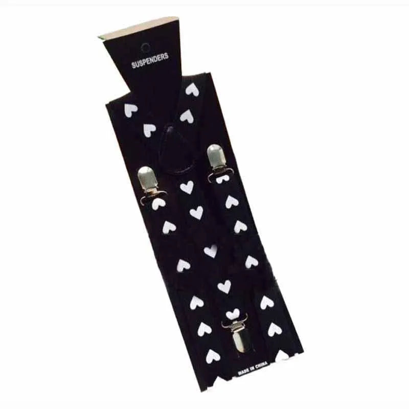Mens Adjustable Belt Pants Holder Wear Elastic 3 Clips Y - Back Suspenders Braces school Fashion MW21 - Visuel 19 | SAMAG
