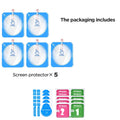 Tempered Glass Screen Protector For Samsung Galaxy Watch 8/9 40mm 44mm Ultra/ 2 47mm With Alignment Tool - Visuel 9 | SAMAG