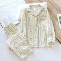 New Large Size Pajamas Women Cotton Crepe Home Service | SAMAG