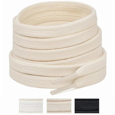 Classic Flat Shoelaces Cotton Shoe Laces for Sneakers Canvas