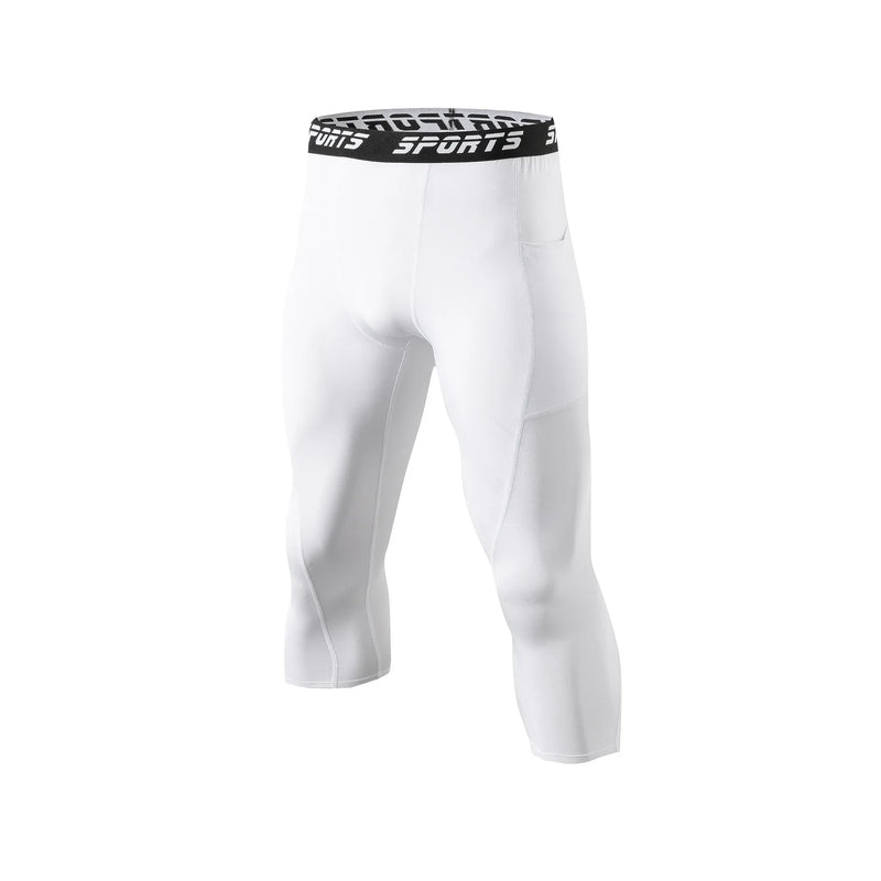 Men Compression Shorts Gym Running Leggings Quick Dry Sport Tights Fitness Basketball Leggings Training Tights Man Gym Clothing