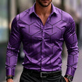 European American Trendy Men Geometric Branch Line | SAMAG