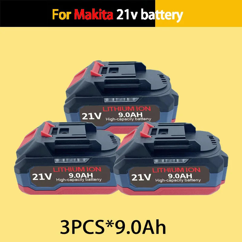 for Makita6.0Am 9.0Am 12.0Am 18V 12.0Ah Rechargeable Battery for Makita Cordless Drill & Power Tools