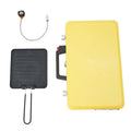 Portable Outdoor Gas Stove,Camping Stove 2 Burners 3500W with Windshield for Picnic,Camping,Family Dinner Yellow