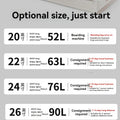 2025 New Wide-Rod Shockproof Braking Large Capacity Travel Suitcase 20" Checked Luggage Locking Bag