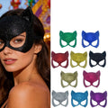 Masquerade Mask Fashion Party Rave Cats Ear Half Face Cosplay Mask Venetian Mardi Gras Party Props Women Halloween Masks