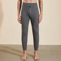 Winter Men Thermal Underwear Bottoms Plus Size Male Leggings Thermos Pants Warm Wool Thick Long Johns Men's Elastic Tights Pants