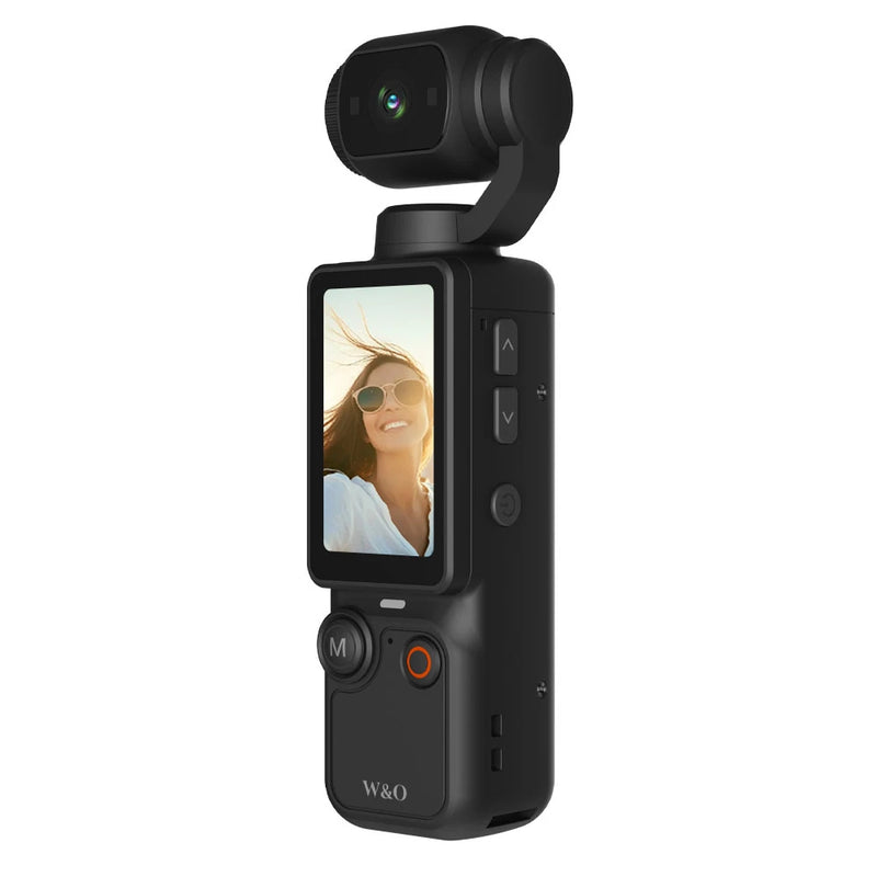 1080P WiFi Sports Wearable Camera Travel Bicycle Driver Recorder Mini Sports Cam for Motorcycle and Vlogging with 32GB SDcard