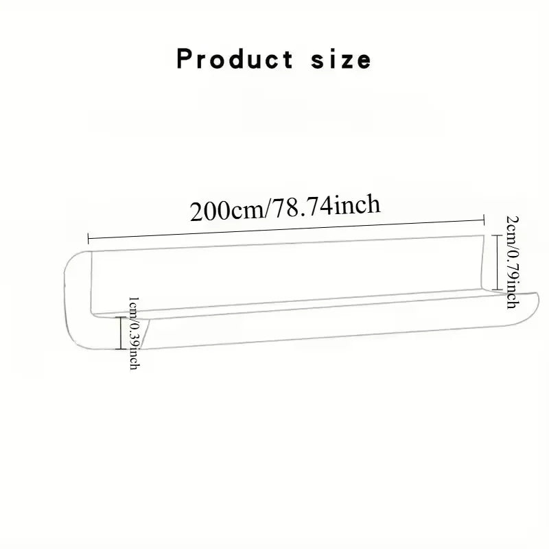 1PC Table Corner Protector Easy Install Table Corner Protection Strip Furniture Scratch Resistant Wrapping Furniture Edges