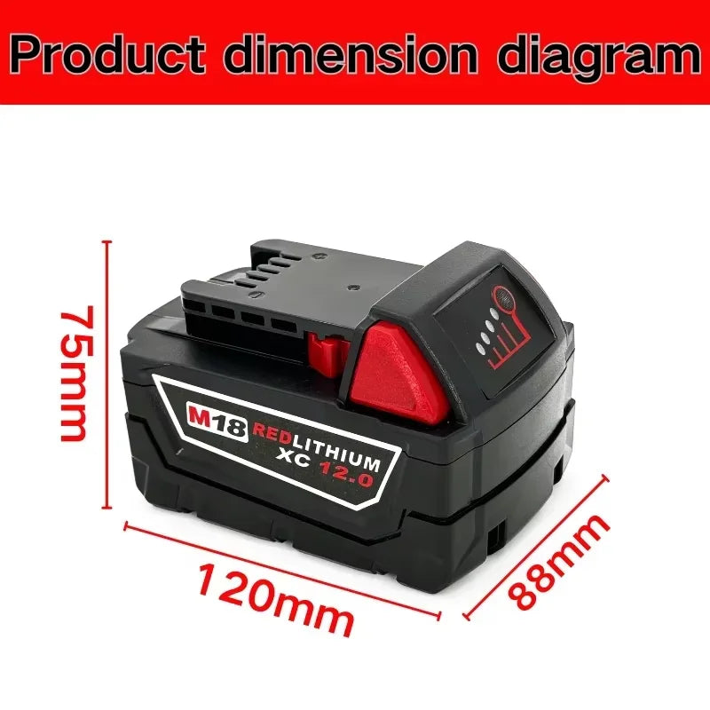 Shipping from the USA 100% original M18 Battery 18V 6.0Ah Replacement Lithium Battery for M18 48-11-1815 48-11-1850 Battery