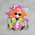Catlove Rock Drum kit Metal Cutting Dies Scrapbooking Mold Stencil Die Cuts Card Making DIY Craft Embossing New Dies For 2022
