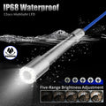 Sewer Pipe Inspection Camera With Keyboard Meter Counter,10" IPS Screen 7mm 512hz Self-Leveling AHD1080P Sewer Drain Borescope
