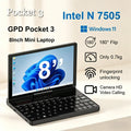 Savage High-Perf GPD Pocket 3 Mini Laptop 8Inch Intel Gold 7505 Notebook 16GB 512GB SSD Modular Full-featured Handheld Windows11