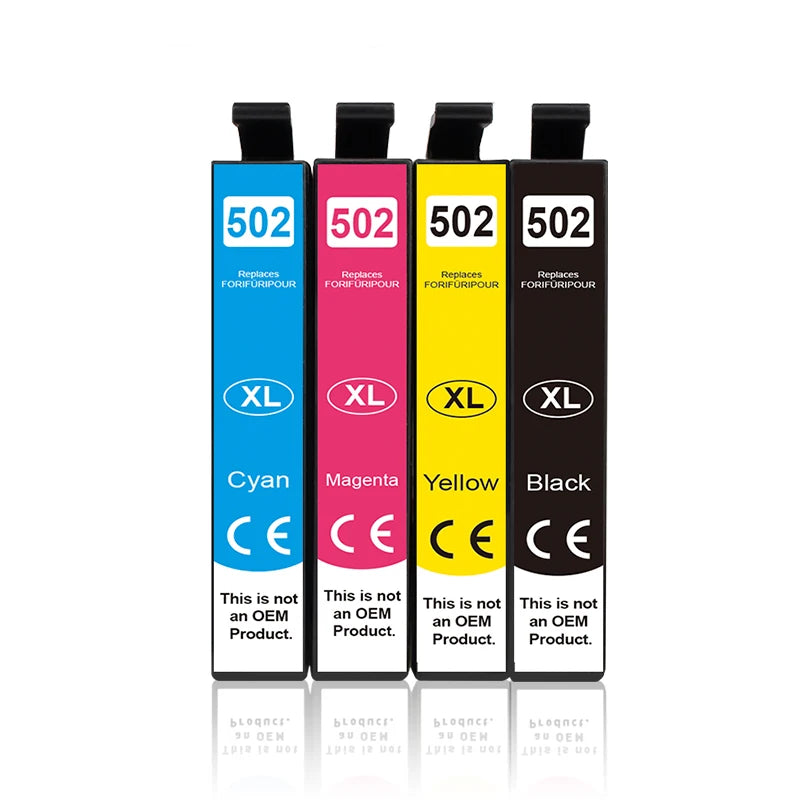 502 XL 502XL Ink Cartridge For Epson T502XL Compatible Expression Home XP-5100 XP-5105 WorkForce WF-2860 WF-2865 printer