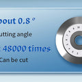Fiber cleaver AUA-6C Cable Cutting Knife FTTT Fiber Optic Knife Tools cutter High Precision Cleaver 16 point blade