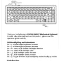 Hot Swappable Mechanical Keyboard Gasket Bluetooth 2.4G RGB Backlit Gasket Structure Keyboard 3 Mode Customized Keyboard
