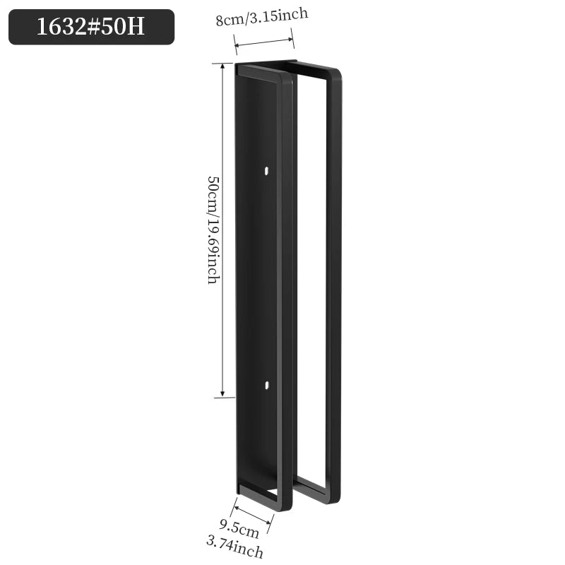 Wall mounted bathroom towel rack - bathtub storage rack above the bathroom, roll up towel rack storage rack, bathroom decoration