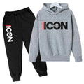 Children's Hooded Sweatshirt with Letters - 3-13 Years | SAMAG