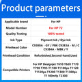 For HP72 72 Printhead C9380A C9383A C9384A Print Head For HP T770 T790 T1120 T1200 T1300 T620 T610 T1100 T2300 Printer