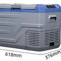 35L Car Fridge, 12V/24V Portable Refrigerator with APP Control, Compressor Cooler for RV/Truck/Camping, -20℃~20℃, Freezer