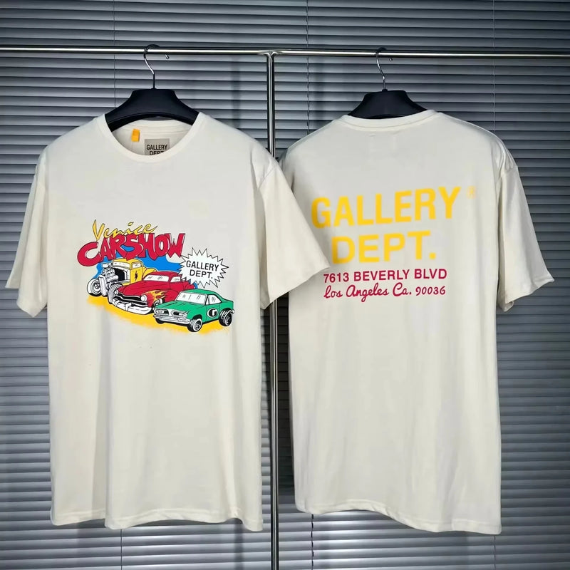 2026 Hot Selling Light Luxury T-shirt Summer Men's and Women's Cotton Clothing Fashion Beach Breathable Short Sleeved T-shirt