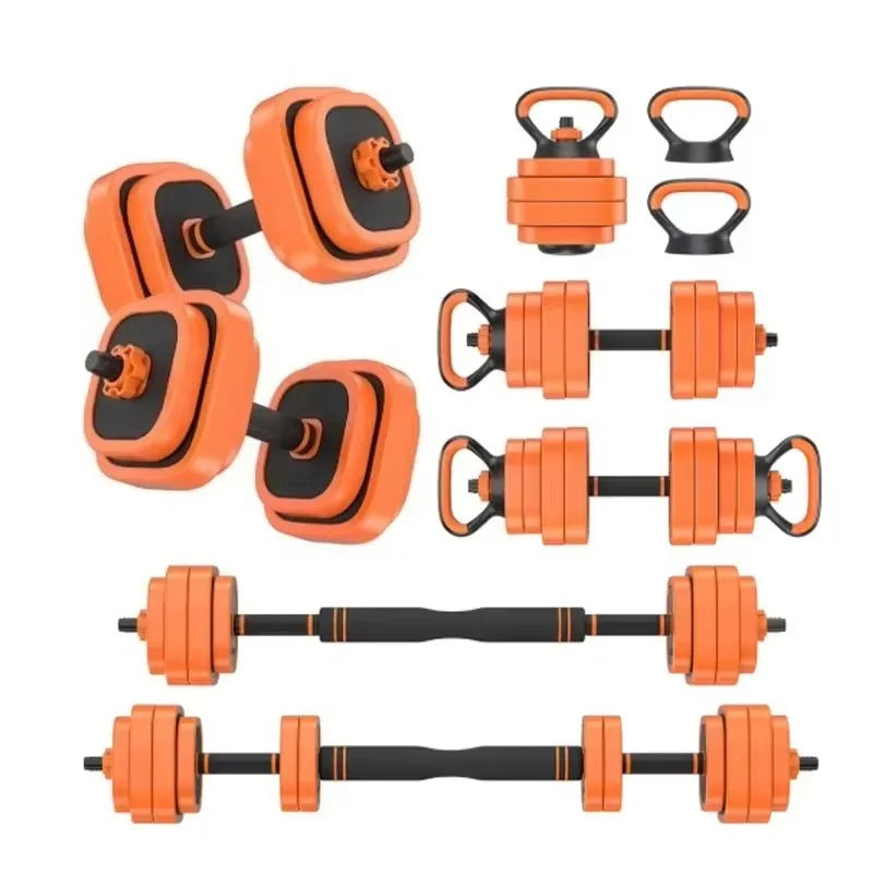 New Adjustable Dumbbell Set Secure Weight Lock For Home | SAMAG