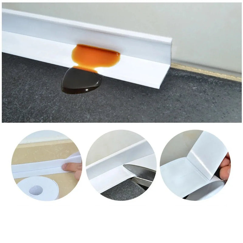 Suitable for bathrooms and kitchens, shower bathtub sealant tape, used for sealing and filling gaps