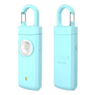 Self Defense LED Flashlight USB Rechargeable Keychain | SAMAG