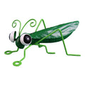 Garden Cute Metal Grasshopper Figurine Decor Outdoor Tree Wall Art Garden Grasshopper Statues Decoration For Yard Patio Backyard