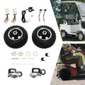 250W/24V 36V/350W Motor Drive Air Wheel Conversion Kit, 10Inch Double Wheel Set with Reverse Gear Switch and Thumb Throttle