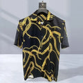 Vintage men's luxurious gold Baroque chain patterned | SAMAG
