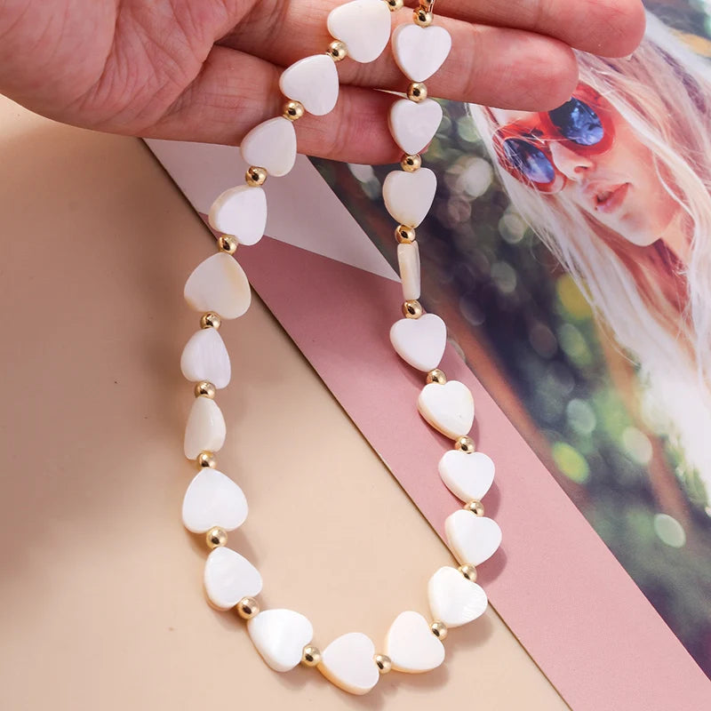Pretty Handmade Pearl Bowknot Keychain for Women Girl Love Heart Key Ring Pendant Handbag Accessories DIY Jewelry Gift