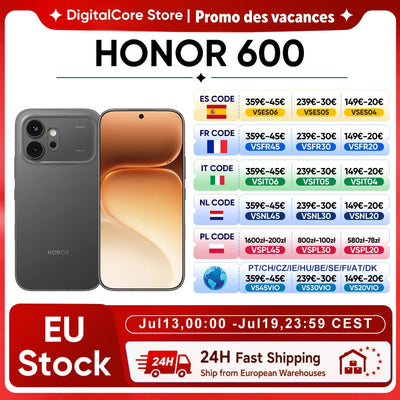 HONOR 600 5G Smartphone EU Version Snapdragon 7 Gen4 | SAMAG