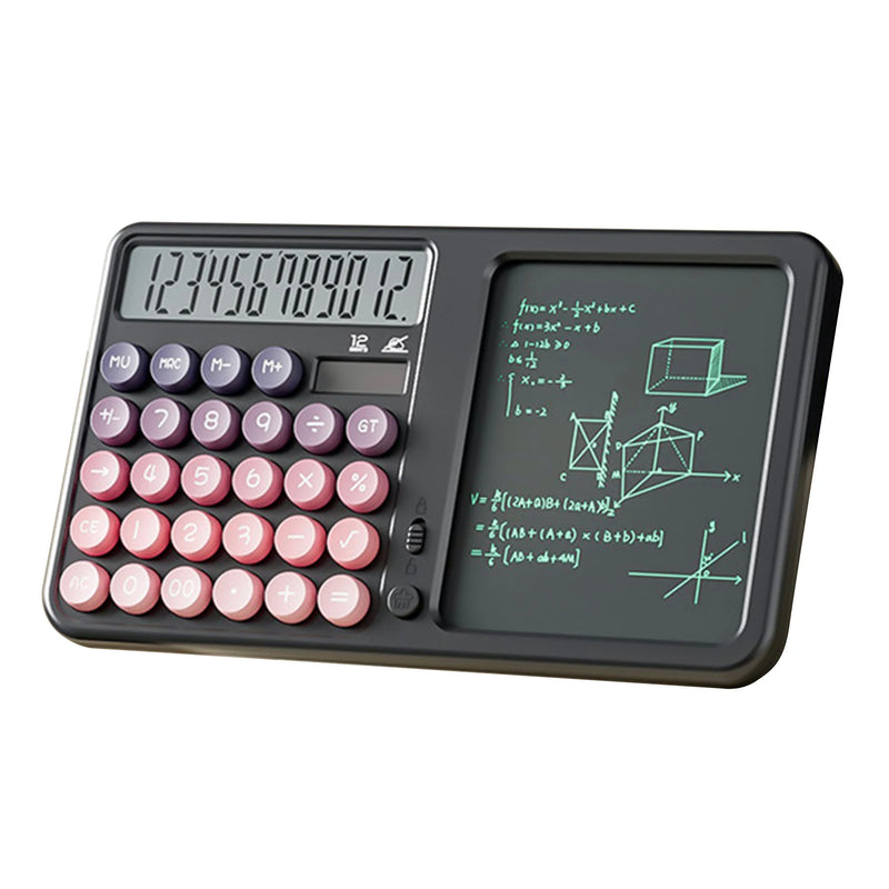 Writing Tablet Calculator Solar Powered LCD Notepad With Writing Padeye-Protection LCD Paperless Design Protecting Children Eyes