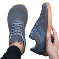 Men's Outdoor Wide Fit Flat Bottom Casual Shoes Breathable Step-in Comfortable Non-slip Sports Footwear for Summer