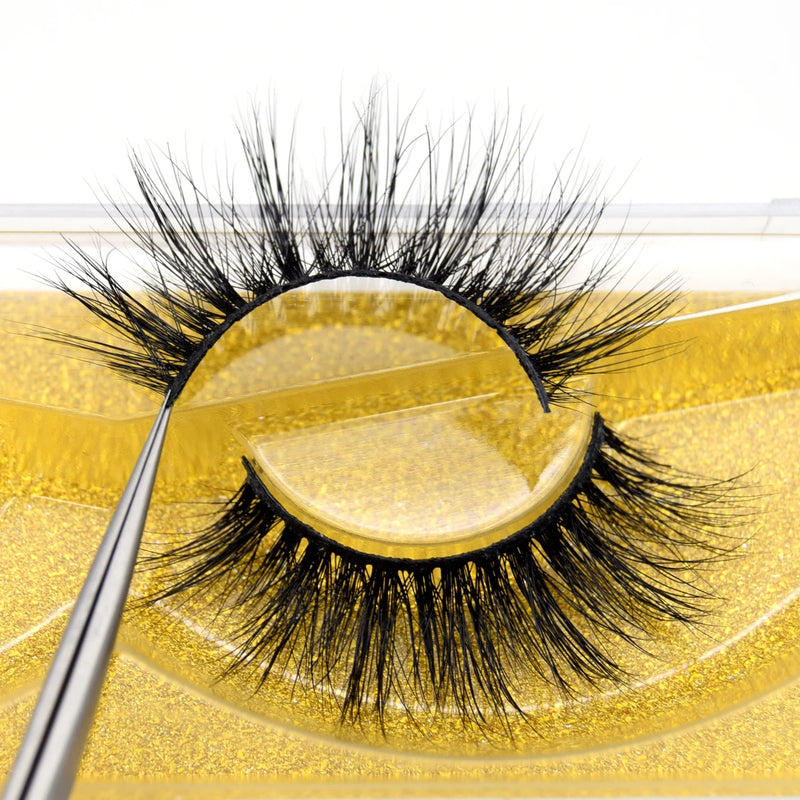 Visofree Mink Lashes 3D Mink Eyelashes 100% Cruelty free Lashes Handmade Reusable Natural Eyelashes Popular False Lashes Makeup