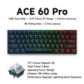 MCHOSE ACE 68 Magnetic Switch Gaming Keyboard Hall Effect Rapid Trigger Programmable RGB 8K Hz DKS/MT/TGL/RS/SOCD Keyboard