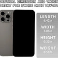 24-Hour Shipping Realistic Non-Working Dummy Phone Model for iPhone 16Promax Mockup Phone for Display Photography