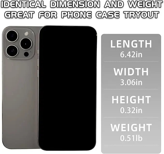 24-Hour Shipping Realistic Non-Working Dummy Phone Model for iPhone 16Promax Mockup Phone for Display Photography