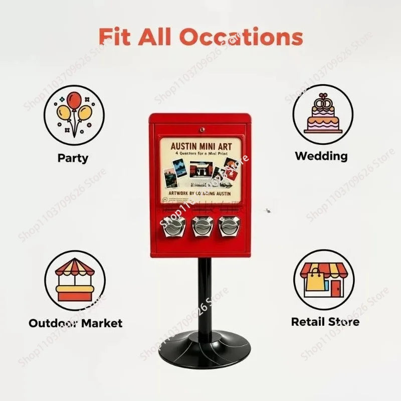 The Tattoo Vending Machine sticker vending machine business