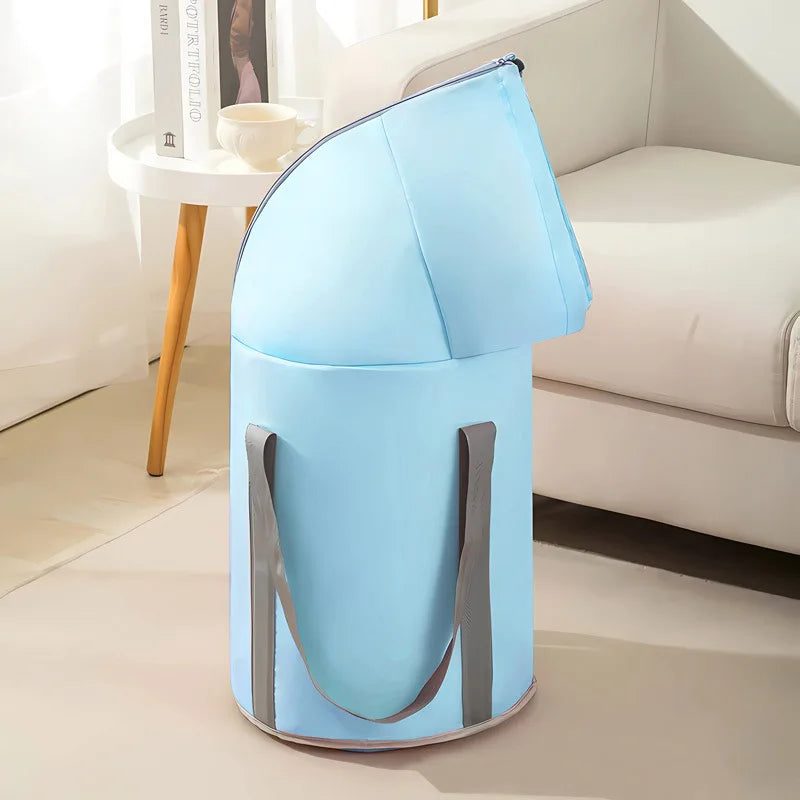 Foldable Insulated Portable Foot Bath Tub - Collapsible Foot Soaking Bucket for Home Spa Foot Care