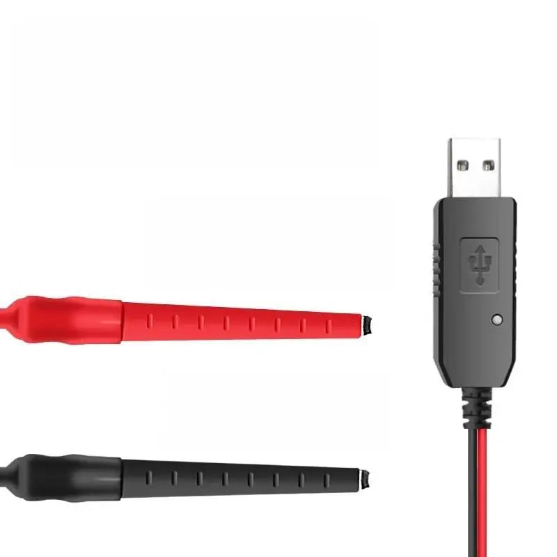 1Pcs Universal USB Charger Cable Two Way Radio With Indicator Light Walkie Talkie Accessory For UV-5R UV-82 BF-888S TYT Retevis